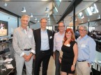 V. l.: Ehrenmitglied Daniel Riedo, ESA-CEO Giorgio Feitknecht, Urs Wernli sowie Madeleine und René Degen.