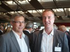 Chrstian Müller, Presidente della sezione UPSA di Zurigo e Diego De Pedrini, Segretario di sezione.